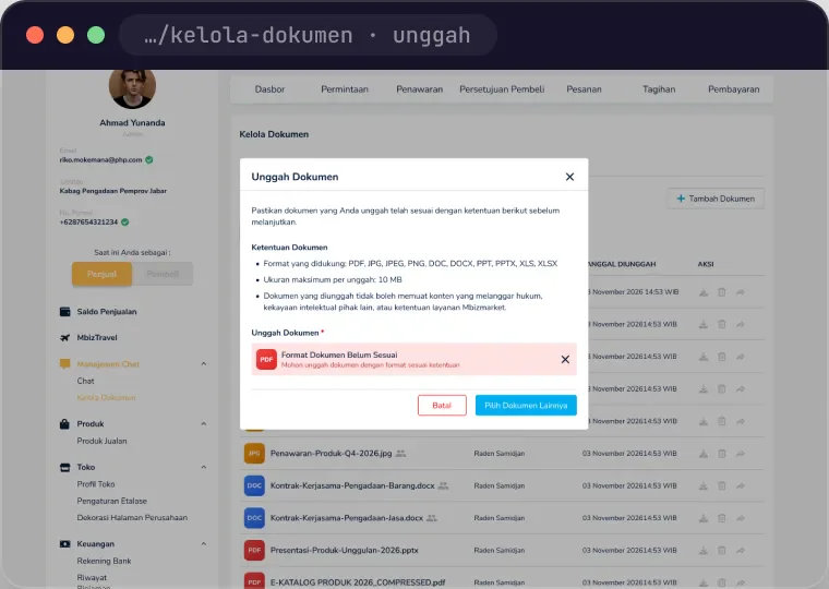 Upload error